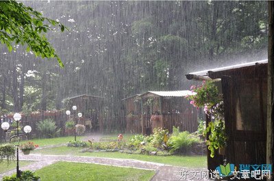 描写雨烟的语句摘抄
