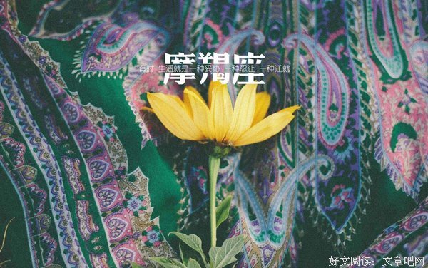关于天灾人祸的唯美语录