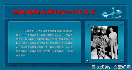 林徽因的句子