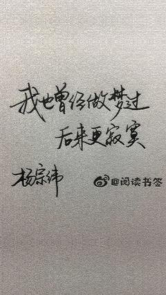 关于杨宗纬的格言