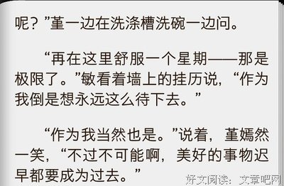 最新的《斯普特尼克恋人》小说书摘