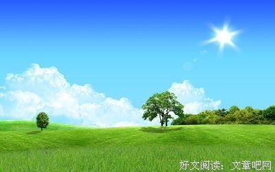 有关景物的句子