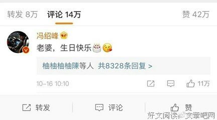 赵丽颖冯绍峰结婚：与其说一万句我爱你，不如说一句我娶你