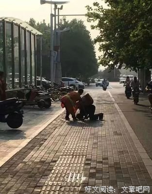 董卿：我跪着，是因为穿着裙子不好蹲 你出门有教养的样子，真美！