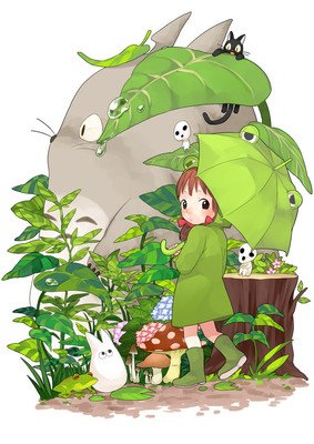 最新的《龙猫》电影台词