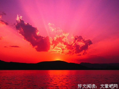 有关景物的句子