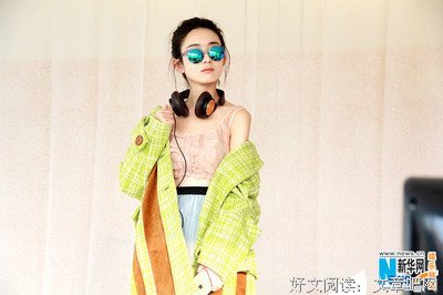 描写赵丽颖的语句摘抄