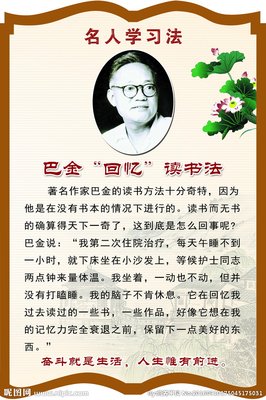 有关巴金的名言