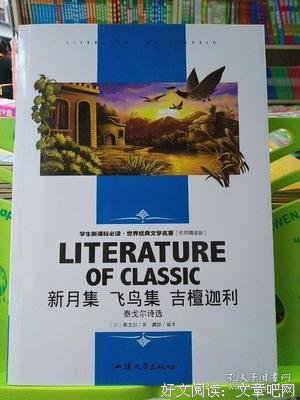 最新的《吉檀迦利》经典句子