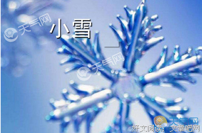 描写小雪的语句摘抄