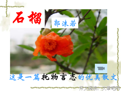 若叶女自成并来不月第界么物的优美句子