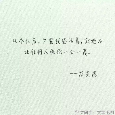 最经典的《君心我心》经典语录大全