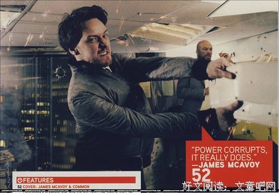 《BrainQuote和詹姆斯麦卡沃伊吧——一美的语录James McAvoy Quo