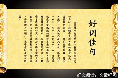 《庄彦涛语录》佳句摘抄大全