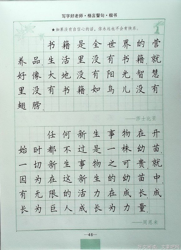 关于加彦的格言