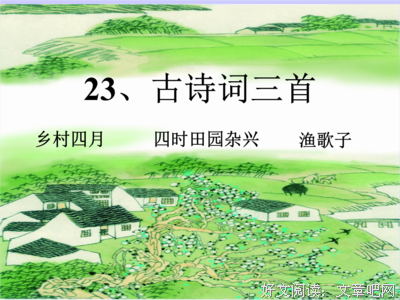 关于杂的优美句子