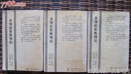 最经典的《多情剑客无情剑》小说句子