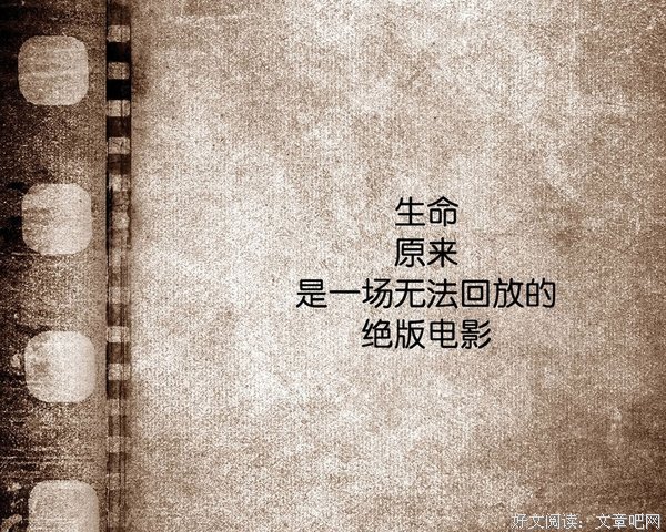 最全的《记忆是时光缩影》名句欣赏