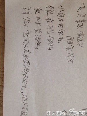 那个教我写诗的朋友