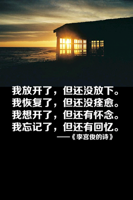 最全的李宫俊名言