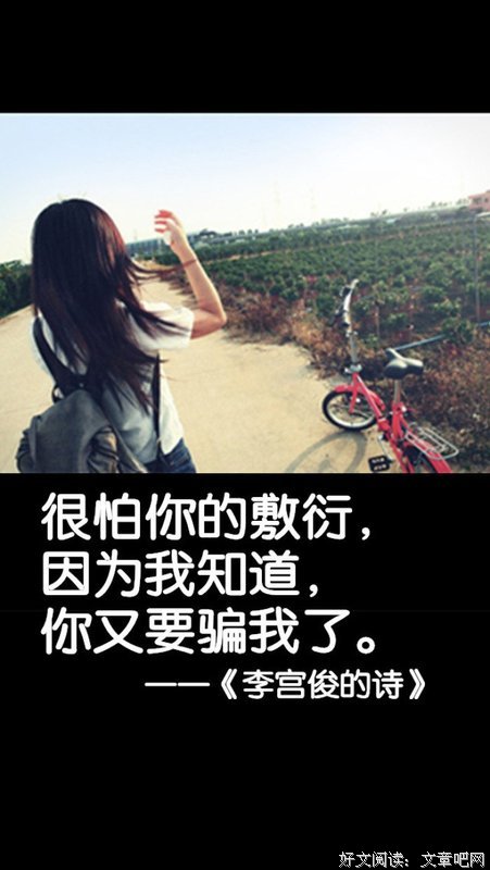 最全的《三行情书》好段摘抄大全