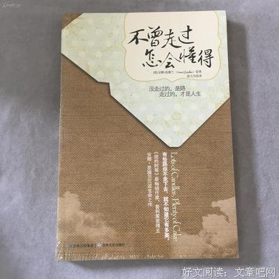 最经典的《不曾走过，怎会懂得》小说书摘大全
