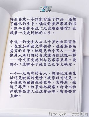 2018严歌苓名言