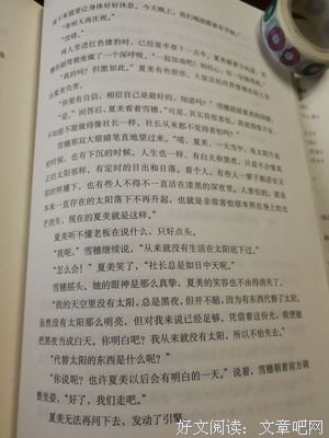 最全的《白夜行》好段摘抄大全