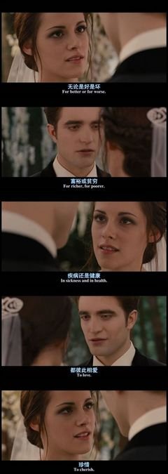 《暮光之城》小说摘抄