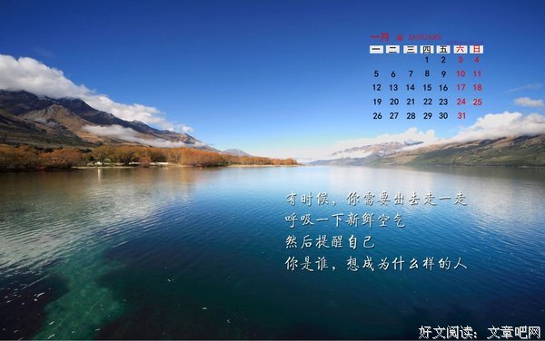 《我站在桥上看风景》语录摘抄