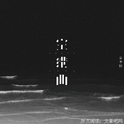 宋冬野经典语录
