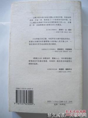 最经典的《围棋少女》小说句子
