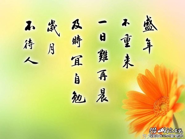 关于功不唐的座右铭