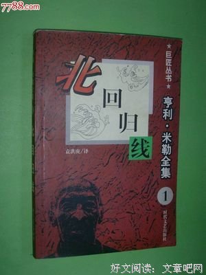 《北回归线》小说书摘