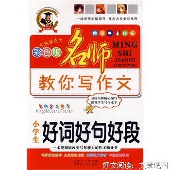 小说摘于物好词好句