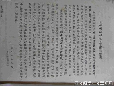有别和毛语录。
