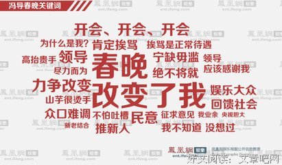 冯小刚精彩语录