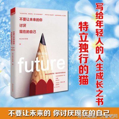 最新的《不人有年主未来的你，讨厌现在的自己》小说句子