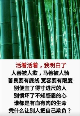 别惯坏那些不知感恩的人