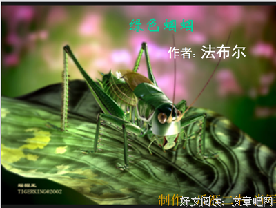 关于茜草蝈蝈名人名言