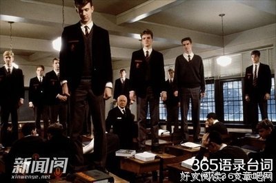 最经典的《死亡诗社》经典语句大全