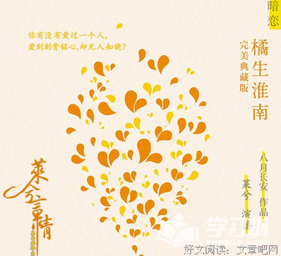 最经典的《橘生淮南·暗恋》小说摘抄