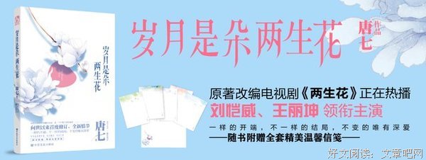 最经典的《岁月是朵两生花》小说书摘