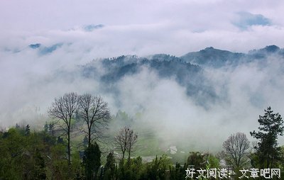 描写云里雾里的经典句子
