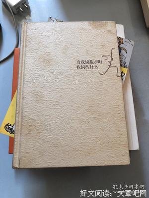 最全的《当我谈跑步时我谈些什么》经典的句子