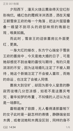《凤凰错：替嫁弃妃》经典句子