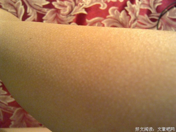 鸡皮疙瘩的句子