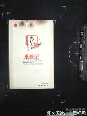 最经典的《承欢记》小说句子