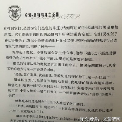 最新的《哈利波特》好段摘抄