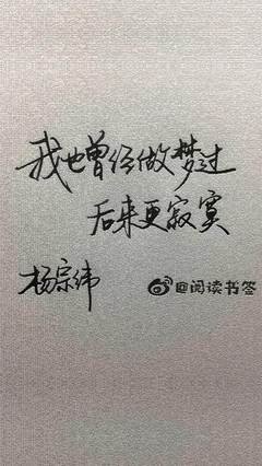 关于杨宗纬名言名句